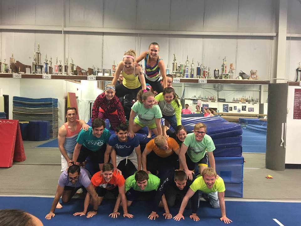 Gymnastics Club Team Photo